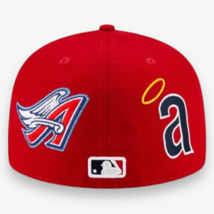 New Era Fitted Angels Logos Red