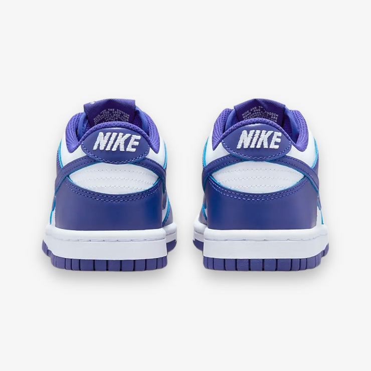 NIKE DUNK LOW GS WHITE/CONCORD-UNIVERSITY RED FB9109-106