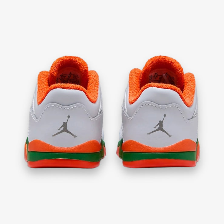 Jordan 5 Retro Low (TD) Football Grey Brilliant Orange FQ1315-018