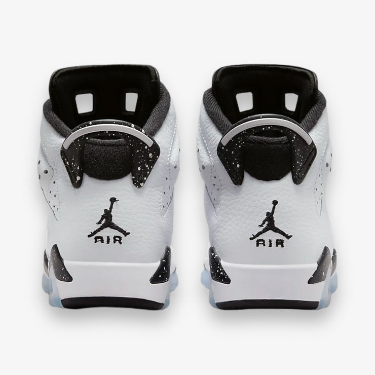 AIR JORDAN 6 RETRO GS "WHITE/BLACK" WHITE/BLACK  384665-112