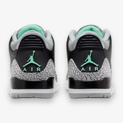 Air Jordan 3 Retro Black Green Glow Wolf Grey CT8532-031