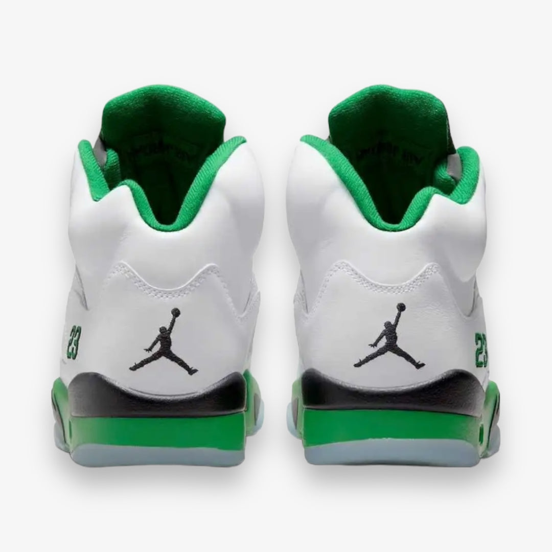 Womens Air Jordan 5 White Lucky Green Black DD9336-103 – Sneaker