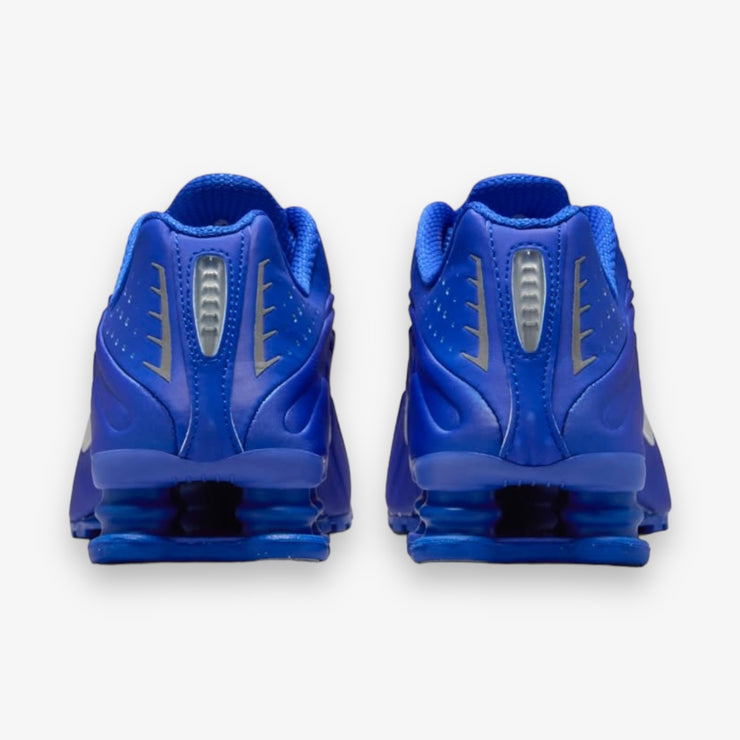 Women's Nike Shox R4 Racer Blue Metallic Silver HJ7303-445