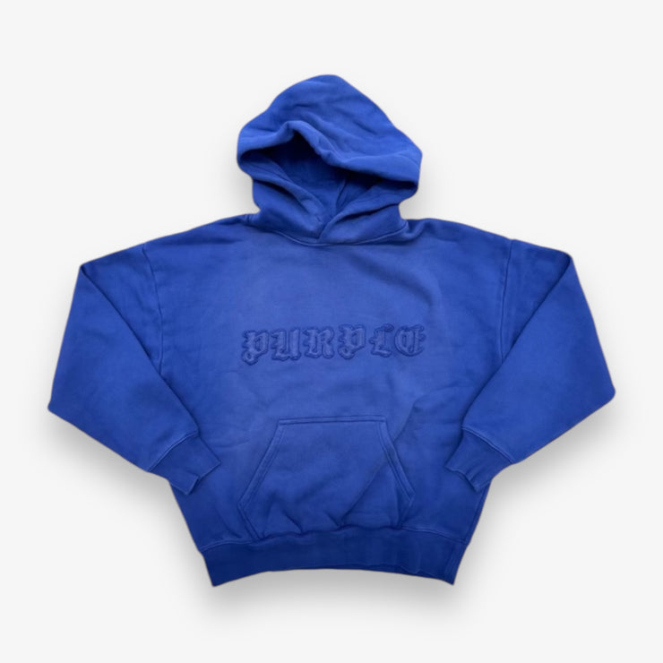 Purple Brand HWT Fleece Po Hoody Mazarine Blue