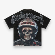 Godspeed Speed Racer Tee Black Wash