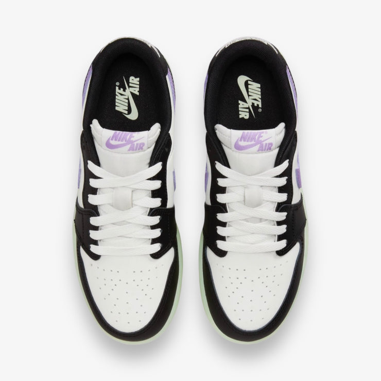 Air Jordan 1 Retro Low OG (GS) Black Black Raspberry HF0410-001