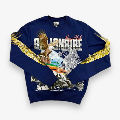 BBC BB Desert Eagle Sweatshirt Blue Depths