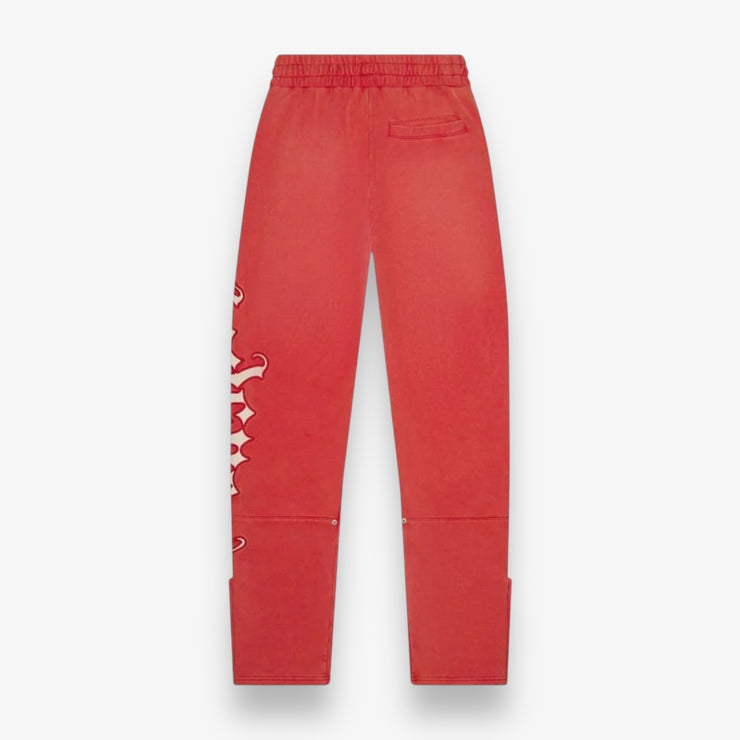 Godspeed OG Logo Sweat Pants V2 Red Wash