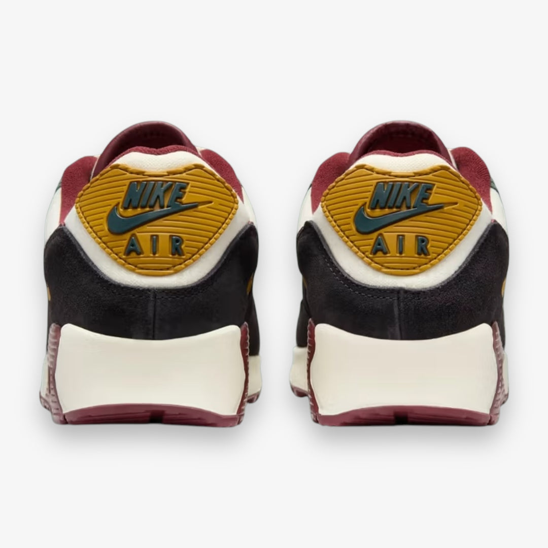Nike AIR MAX 90 PRM COCONUT MILK/DARK TEAM RED-VINTAGE GREEN  display picture 1