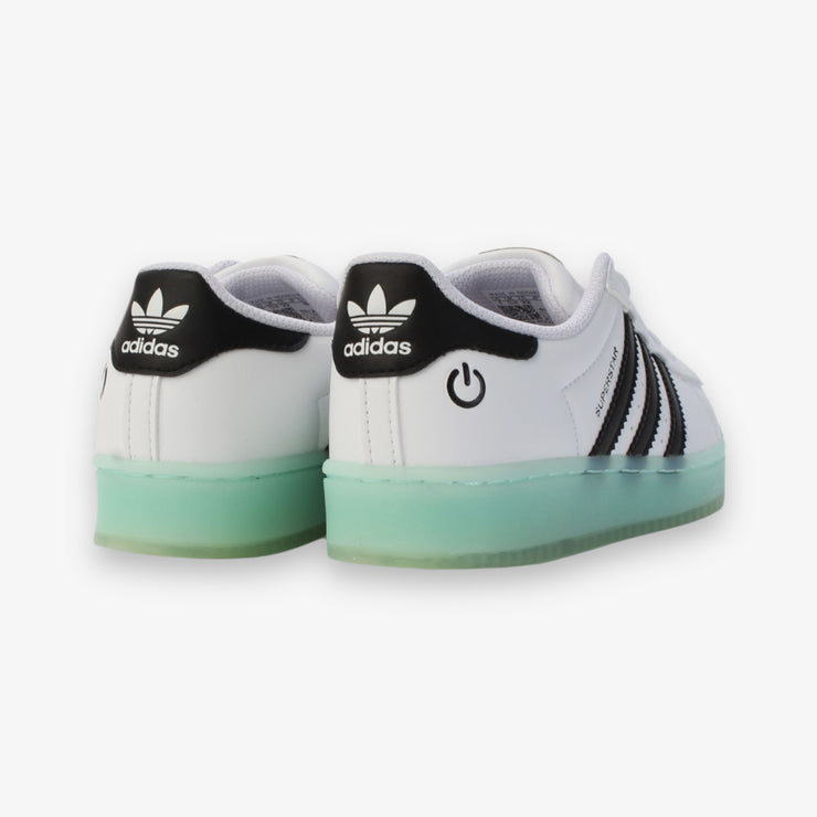 Adidas Superstar LED Lights C Preschool White Black JI4376 Sneaker Junkies Adidas Superstar LED Lights C Preschool White Black JI4376 Sneaker Junkies