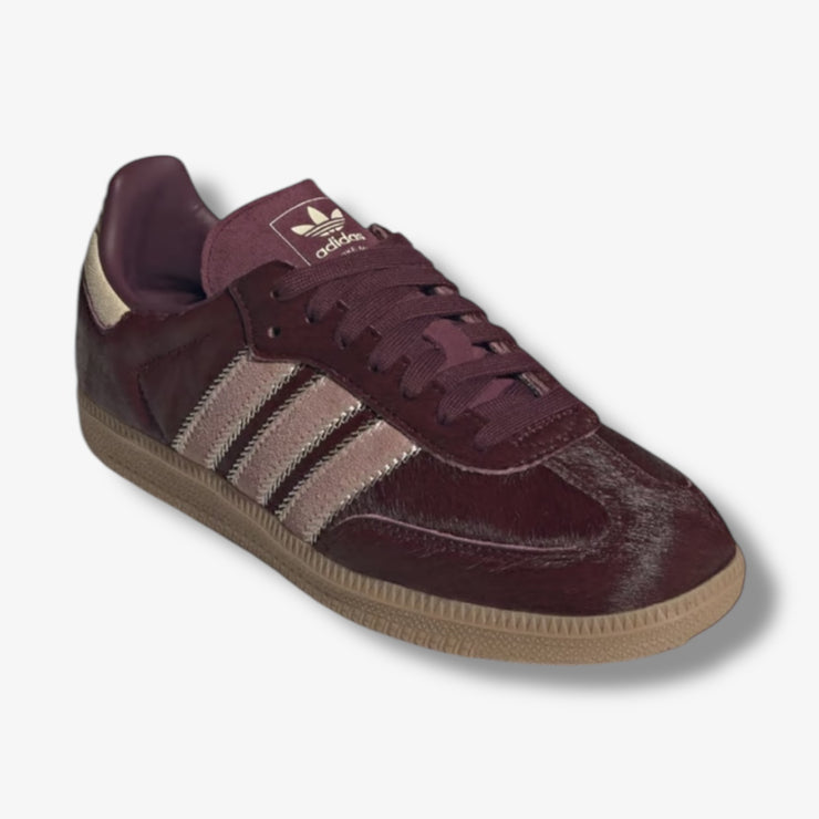 Adidas Samba OG W sanstr maroon JP5330 Sneaker Junkies Adidas Samba OG W sanstr maroon JP5330 Sneaker Junkies