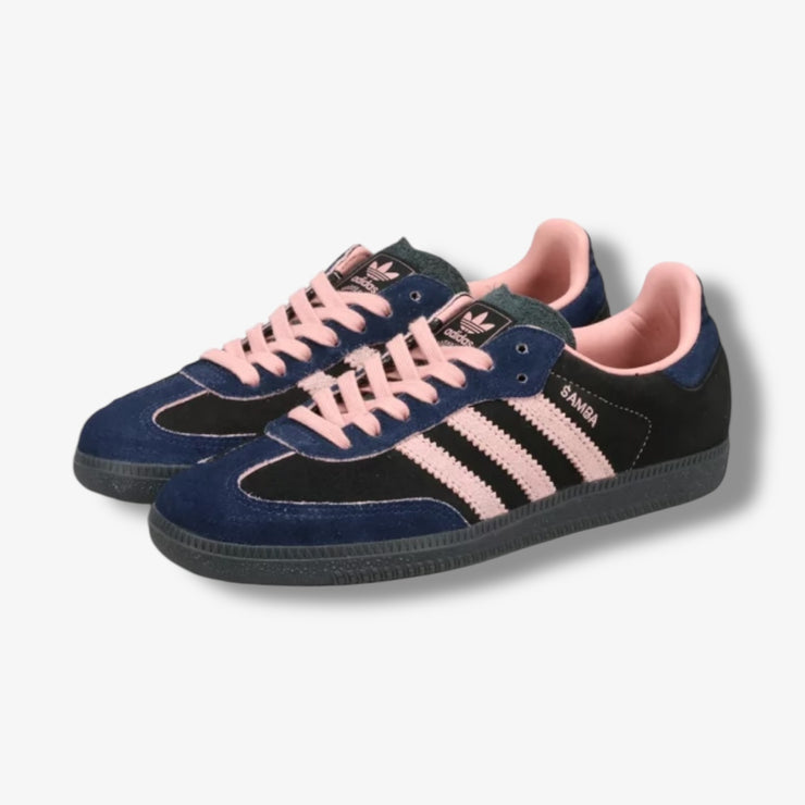Adidas Womens Samba OG Black Mauve Navy Indigo JI2679 Sneaker Junkies Adidas Womens Samba OG Black Mauve Navy Indigo JI2679 Sneaker Junkies