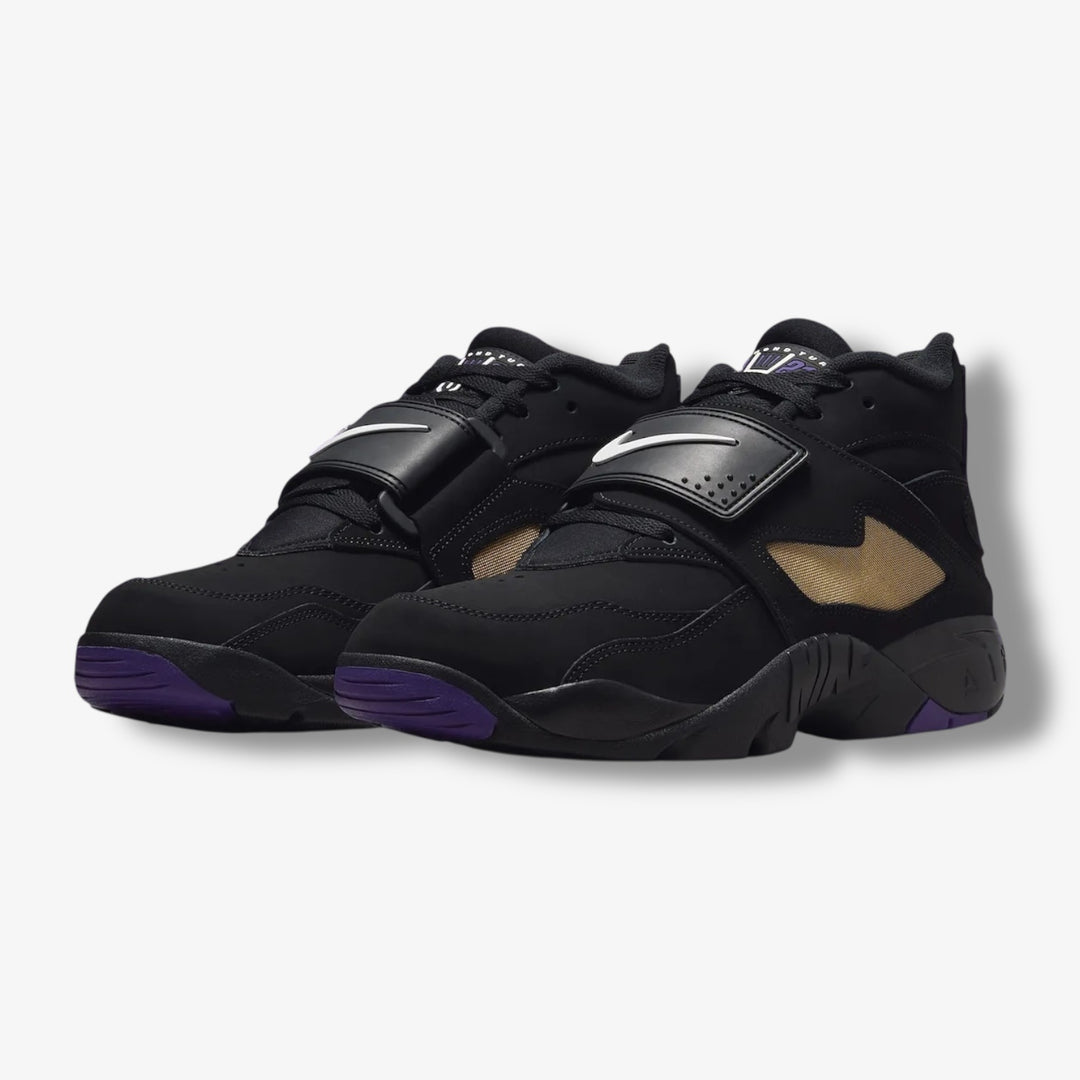 Nike Air Diamond Turf Black White Club Purple HV2282-001 – Sneaker
