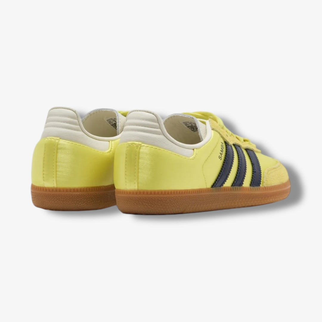 Adidas Womens Samba OG W Shock Yellow Indigo Cream White JI2594 – Sneaker  Junkies