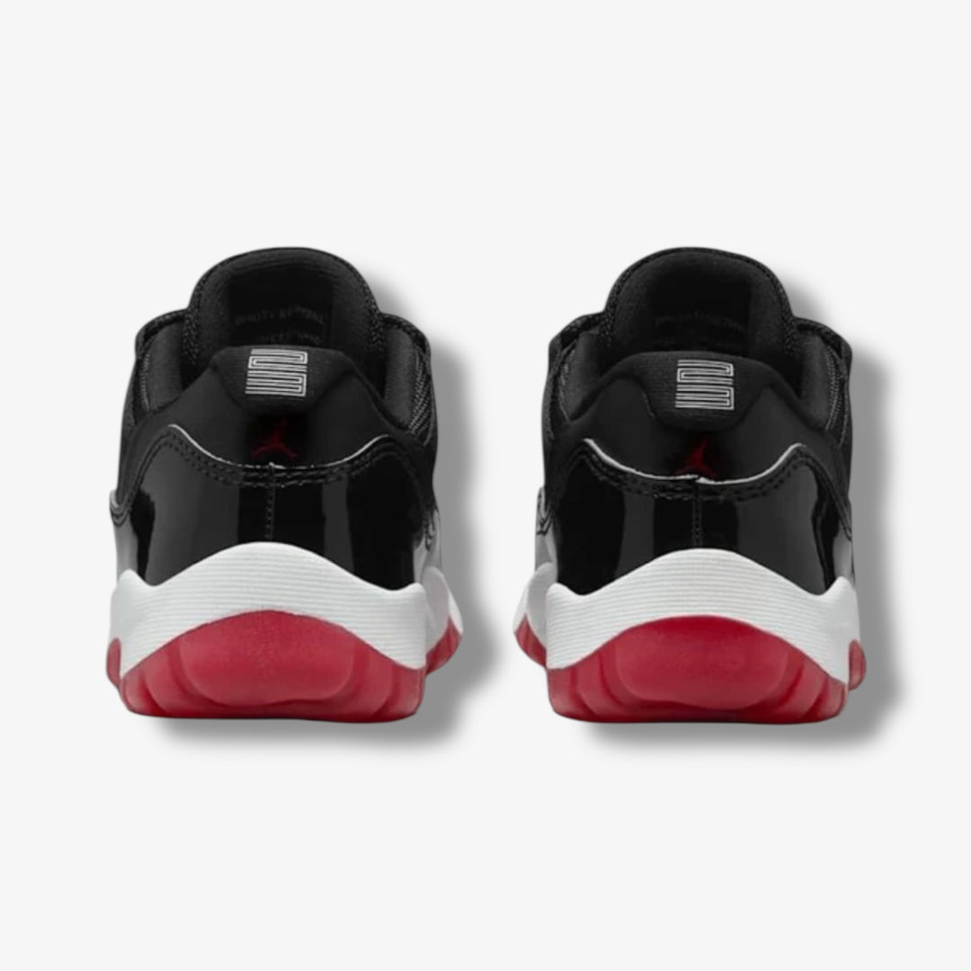 Jordan 11 Retro Low (PS) Black Varsity Red White FV5116-006
