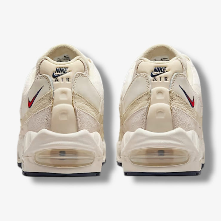 Nike Air Max 95 OG PRM pale ivory university red IH4378-110