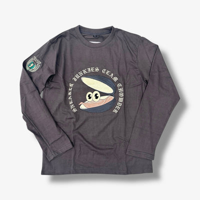 Sneaker junkies Clam Chowder LS Tee Charcoal