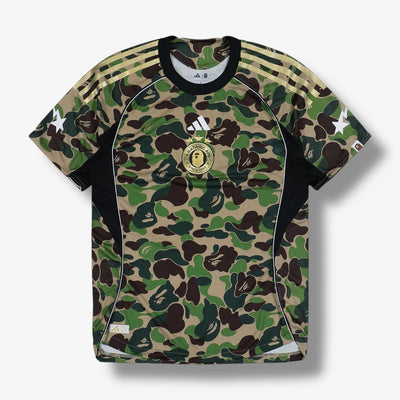 Adidas Bape FB Jersey Crew Green Camo KB2202