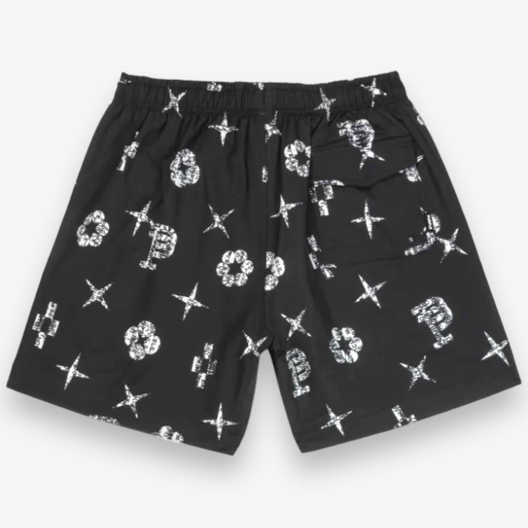 Purple Brand All Round Shorts Type Monogram Black Beauty – Sneaker