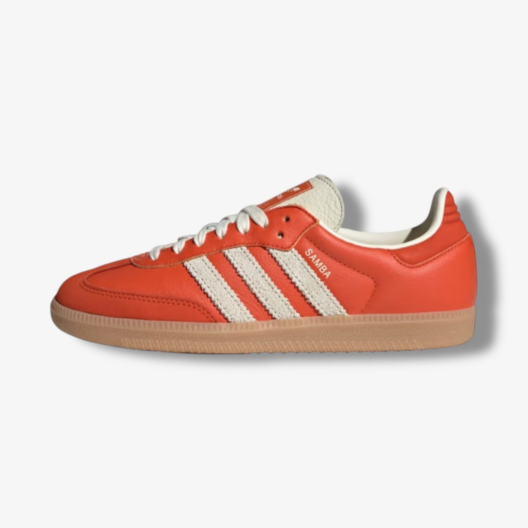 Adidas Womens Samba OG W Core Orange Crew White Gum JI2737