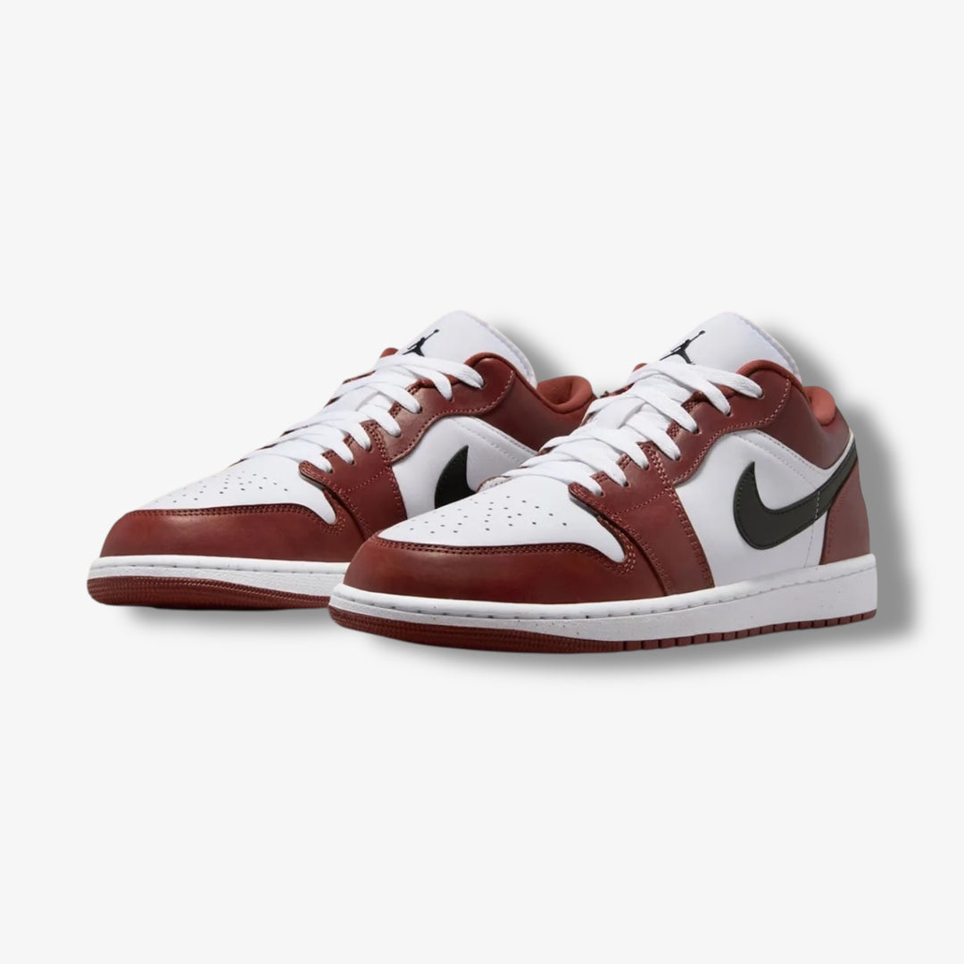Air Jordan 1 Low SE (GS) White Black Dark Pony HF3188-102