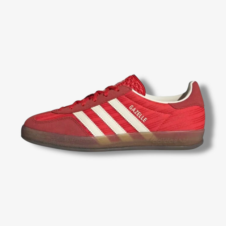 adidas gazelle silver green womens adidas Gazelle Indoor Shoes - Women's - Core Black / White / Gum main image 0