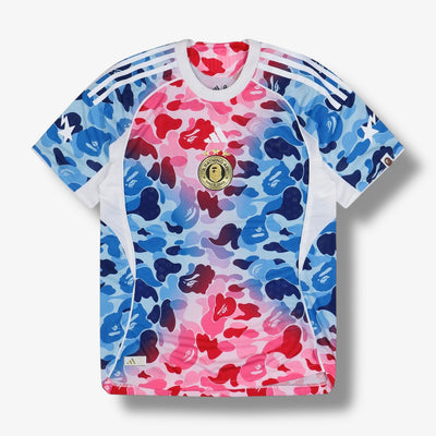Adidas X Bape FB Jersey camo pink blue KA0040