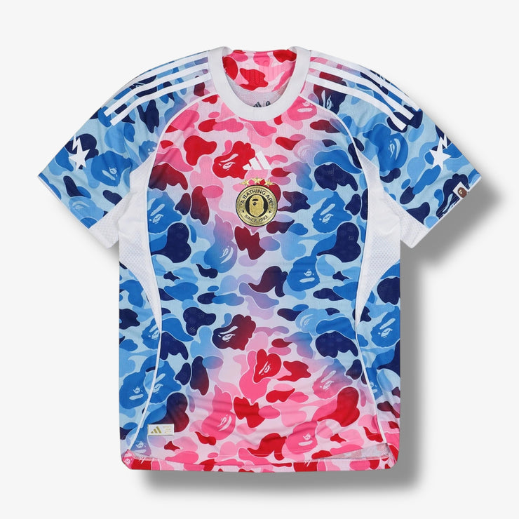 Adidas X Bape FB Jersey camo pink blue KA0040
