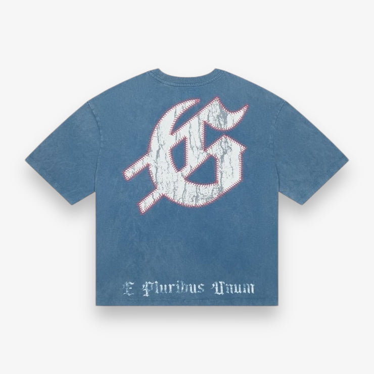 Godspeed Grandslam T-Shirt Navy Wash