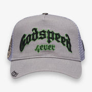 Godspeed GS Forever Trucker Hat Grey Green