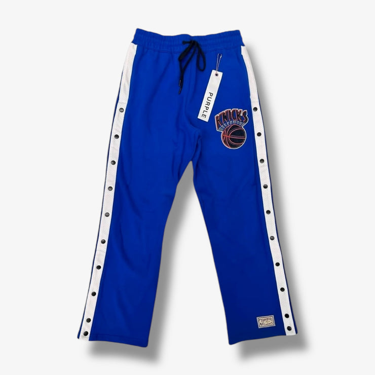 Purple Brand x Mitchell & Ness New York Knicks Breakaway Pants Blue