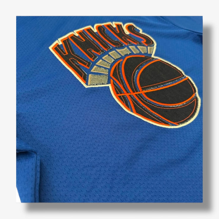 Purple Brand x Mitchell & Ness New York Knicks Jersey Blue