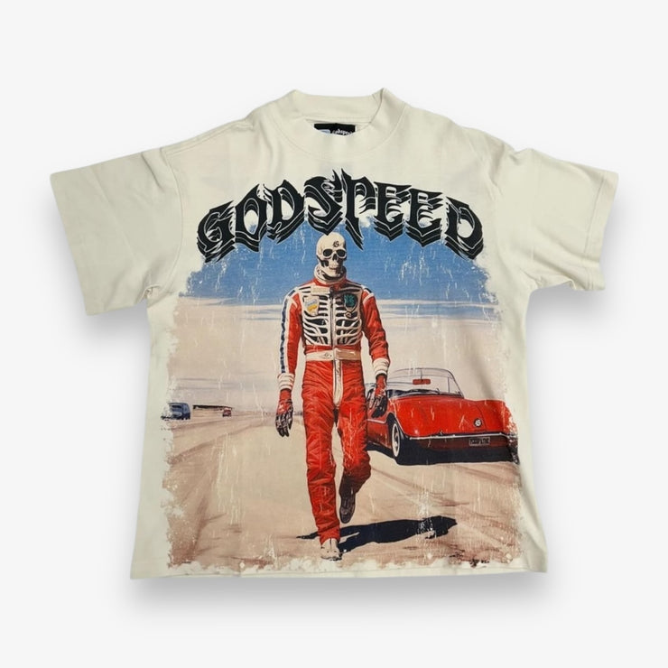 Godspeed F1 Skele Rarri Tee White