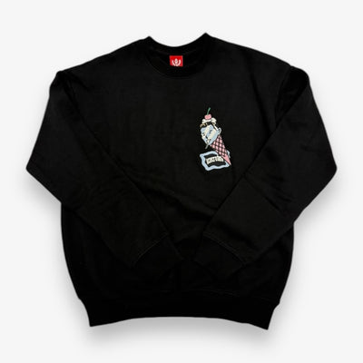 Ice Cream Coneman Sweatshirt Black