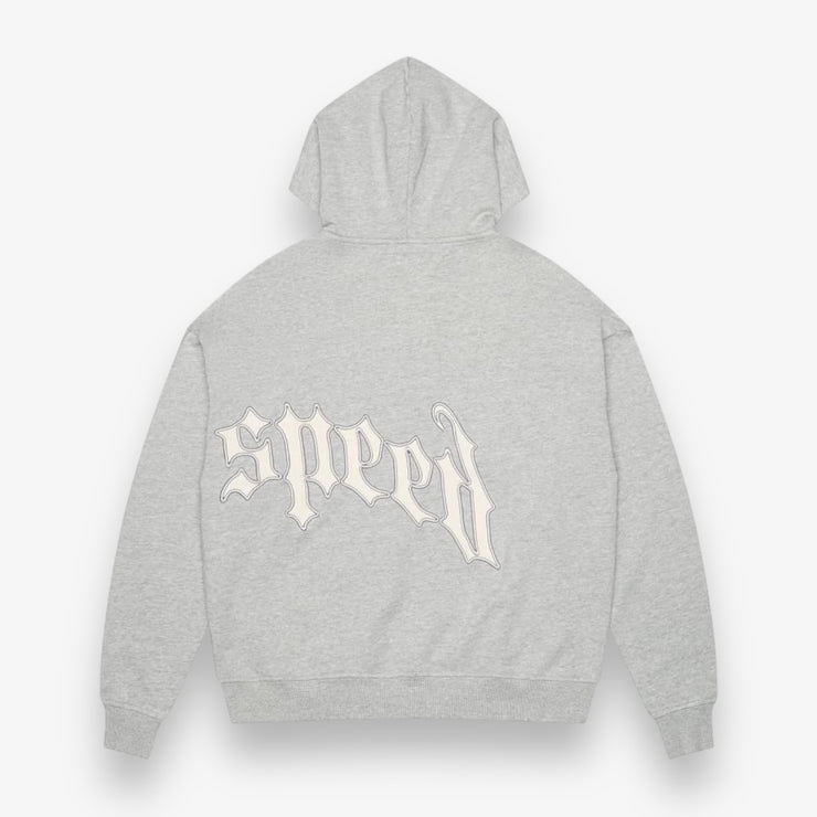 Godspeed OG Logo Hoodie V2 Heather grey