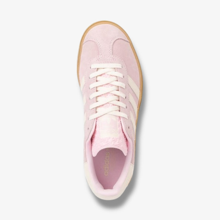 Adidas Womens Gazelle Bold W Clear Pink Crew White Gold Metallic JQ777 Sneaker Junkies Adidas Womens Gazelle Bold W Clear Pink Crew White Gold Metallic JQ777 Sneaker Junkies