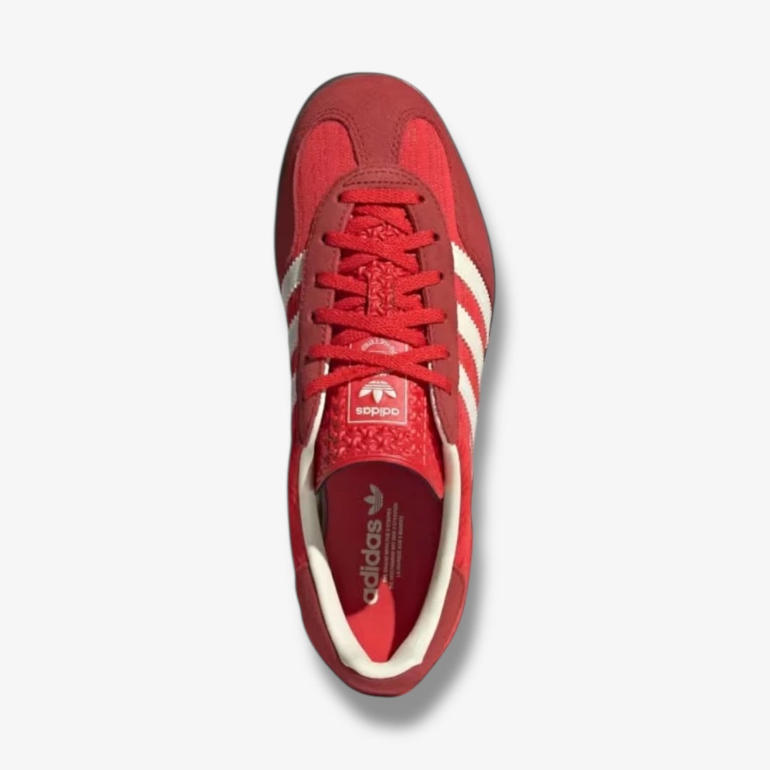 Adidas Womens Gazelle Indoor W Red Better Scarlet Cream White JS1411 –  Sneaker Junkies