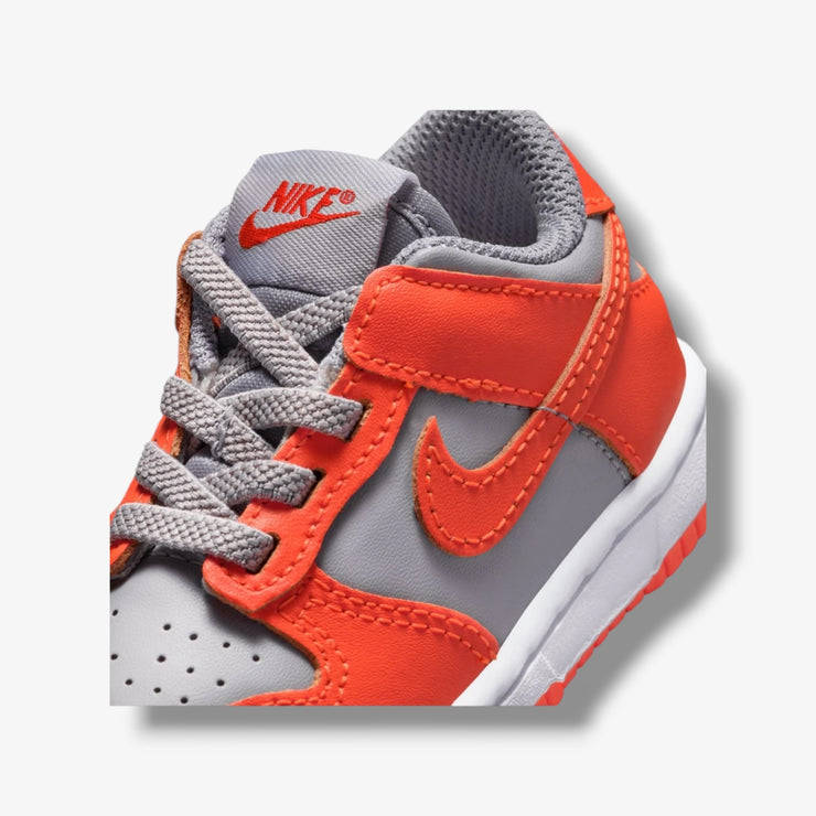 Nike Dunk Low Cement Grey/Team Orange Gris Ciment/ Equipe Orange DD1391 Nike Dunk Low Big Kids main image 4
