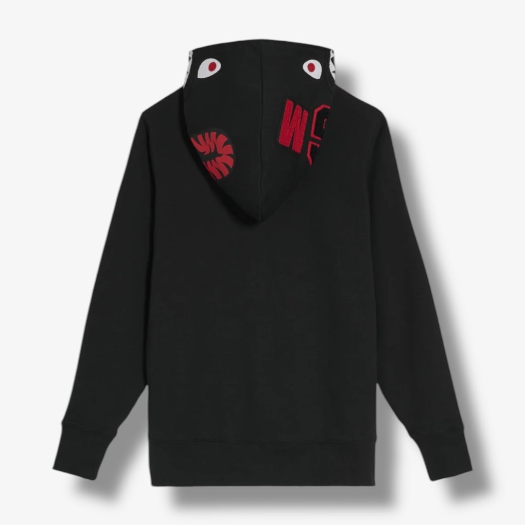 Adidas X Bape Shark FZ Hoodie black Hombre JN7119 – Sneaker Junkies