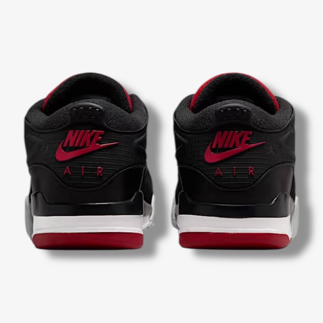 Nike Air Jordan 4 RM Black Varsity Red Wolf Grey Men\'s SZ9.5 Sneakers FQ7939-061 Air Jordan 4 RM Black Varsity Red Wolf Grey FQ7939-061  main image 4