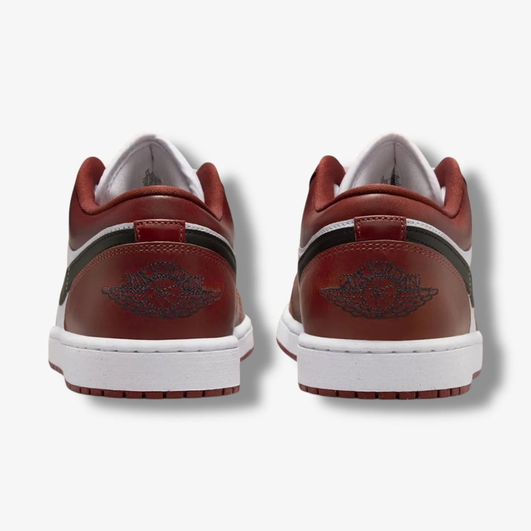 Air Jordan 1 Low SE (GS) White Black Dark Pony HF3188-102