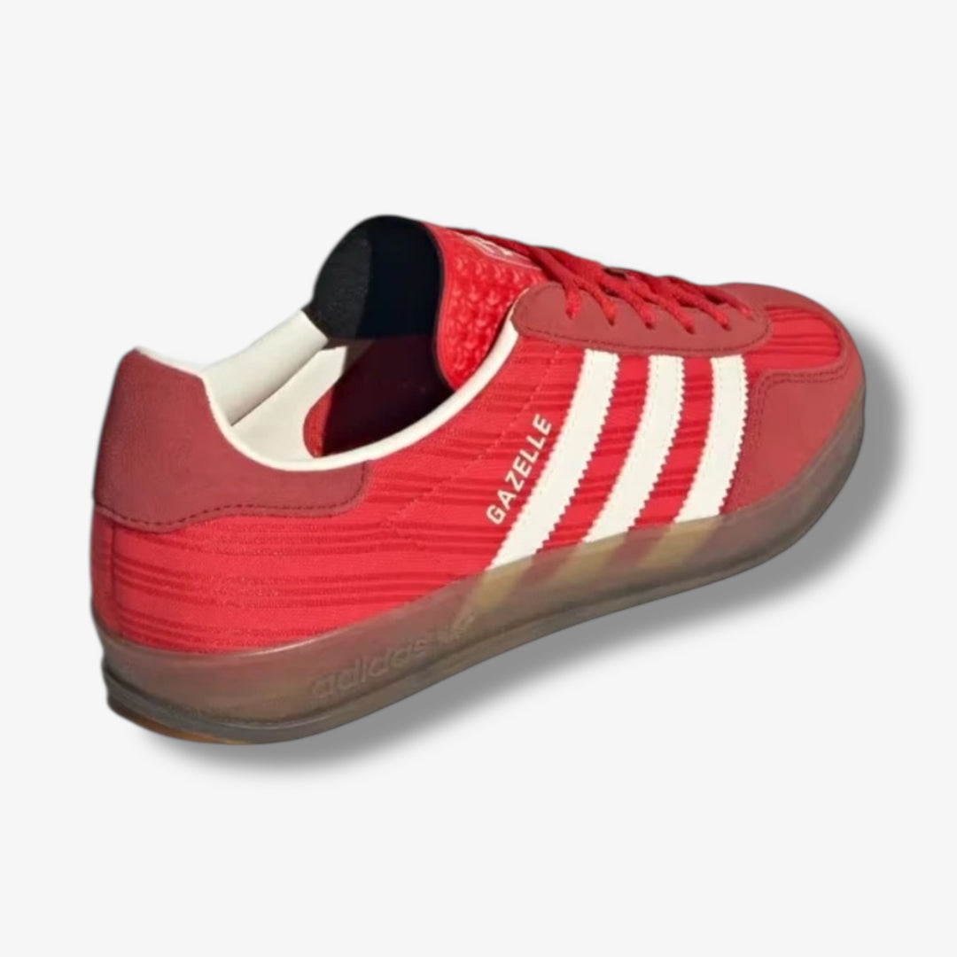 Adidas Womens Gazelle Indoor W Red Better Scarlet Cream White JS1411 Sneaker Junkies Adidas Womens Gazelle Indoor W Red Better Scarlet Cream White JS1411 Sneaker Junkies