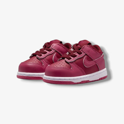 Nike Dunk Low TDE Team Red Sweet Beet Toddlers Sizes FB9107-602