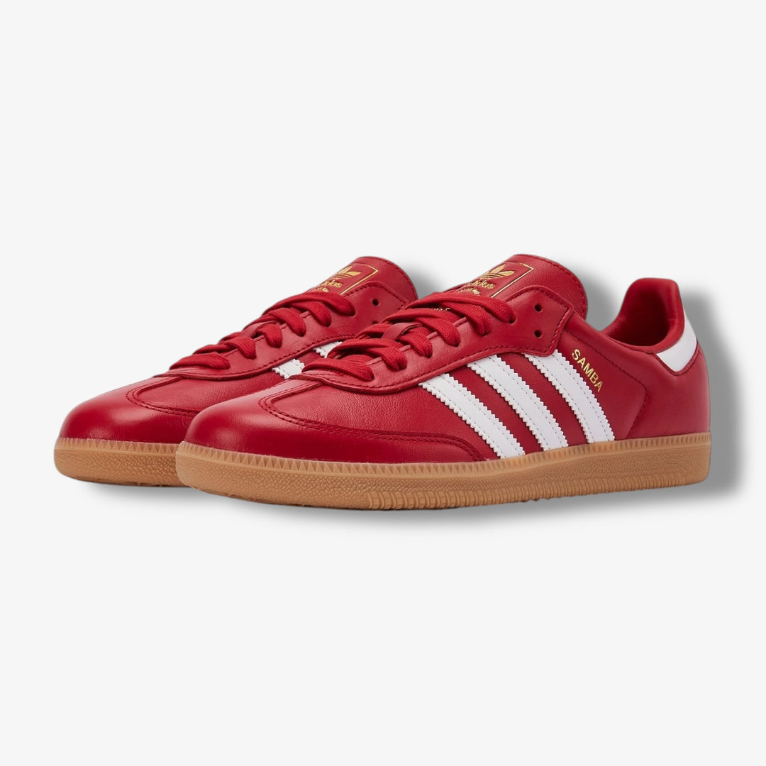 Adidas Samba OG Red White Gum JR0881 – Sneaker Junkies