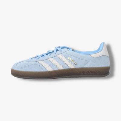 Adidas Womens Gazelle Indoor Clear Sky Off White Gums JI2717
