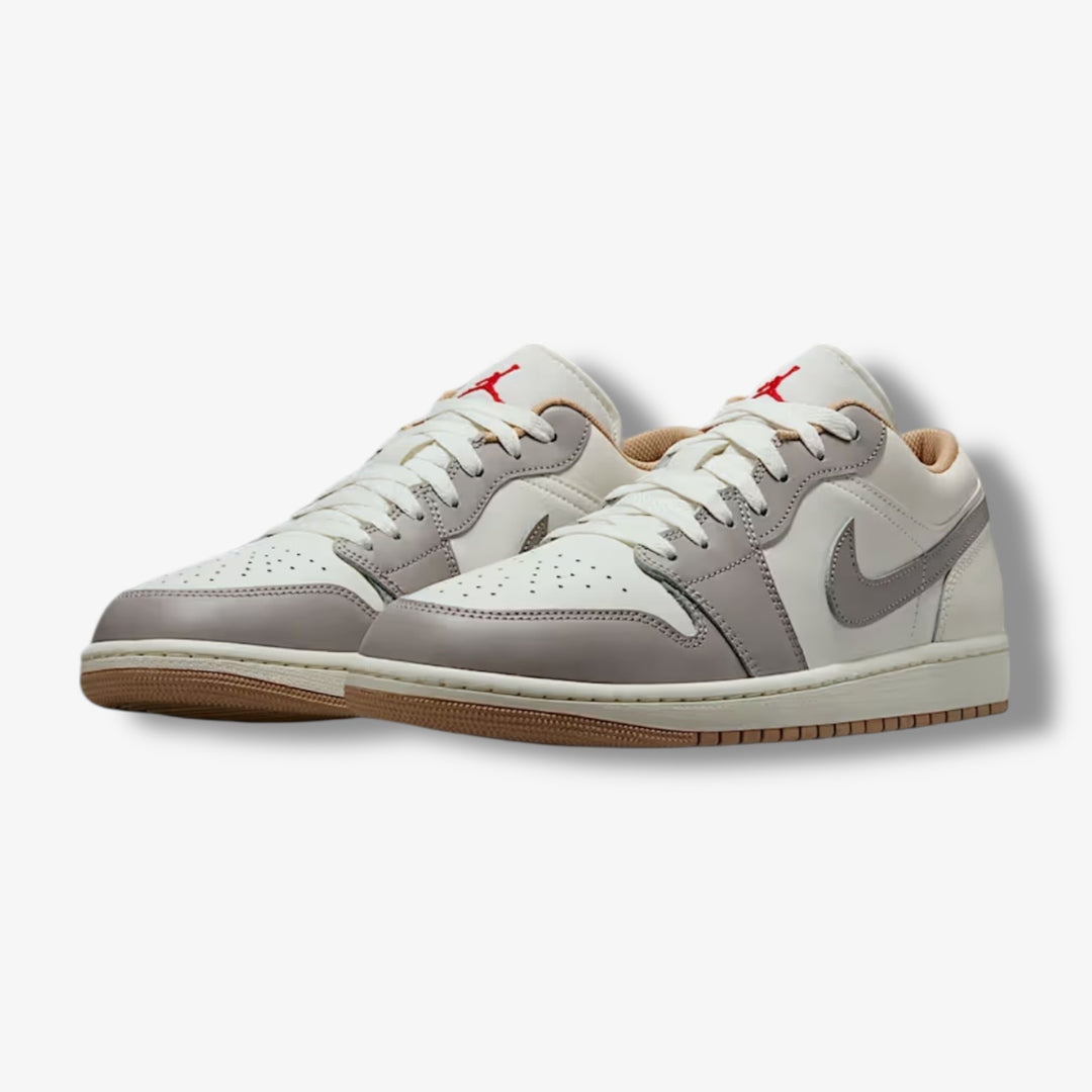 Air Jordan 1 Low Sail Fire Red College Grey 553558-169 – Sneaker