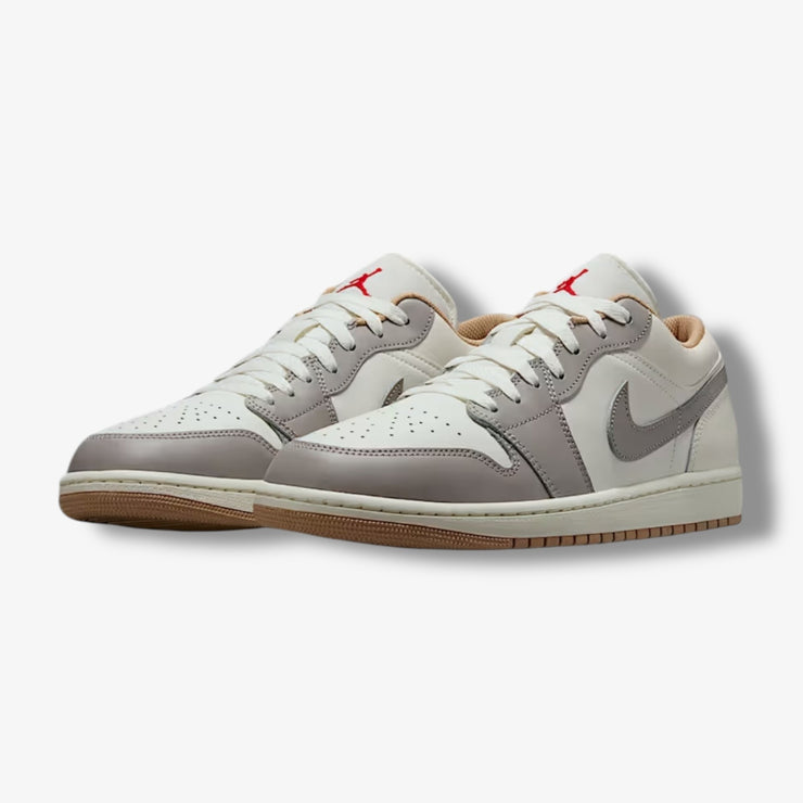Air Jordan 1 Low Sail Fire Red College Grey 553558-169 – Sneaker