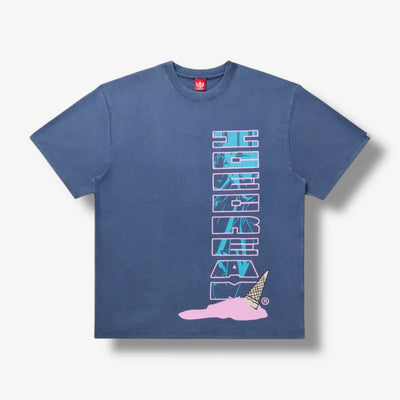 Ice Cream Big Time SS Knit Oversized Sargasso Sea