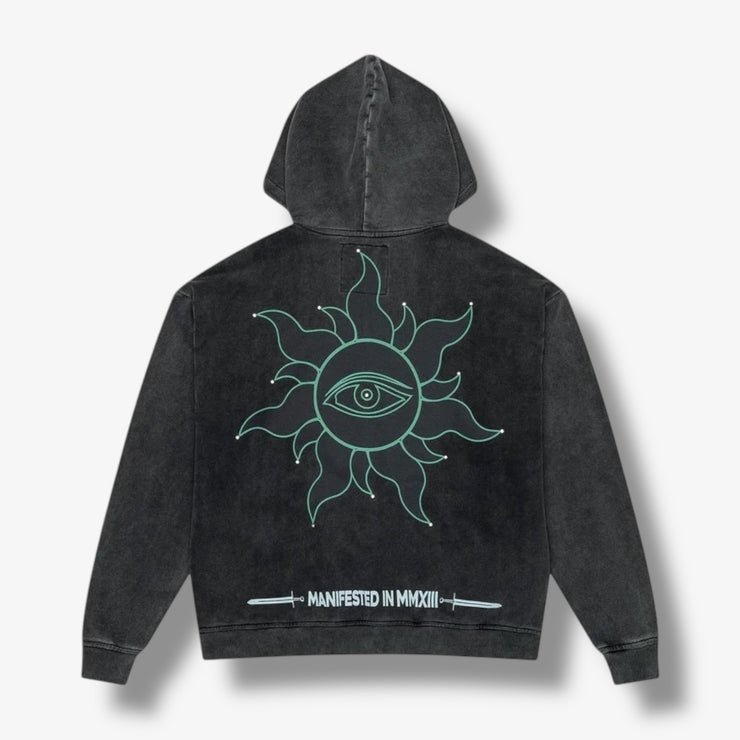 Godspeed Sunken Liberty Zip Hoodie Grey Wash