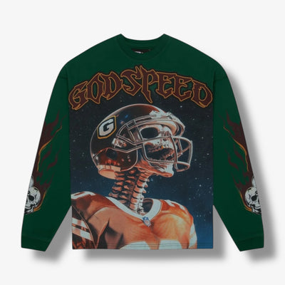 Godspeed Morale LS T-Shirt Green